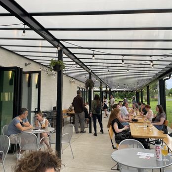 Mothfire Brewing - Nice outdoor seating area - Breweries Near Me - Ann Arbor, Michigan