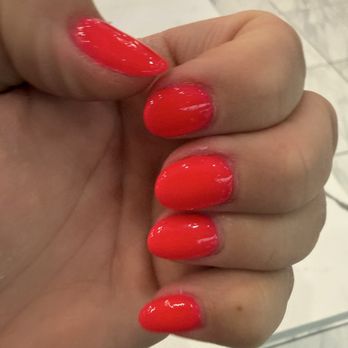 Modern Nail Bar - How my nails were left before leaving the salon - Waxing Near Me - Rowlett, Texas