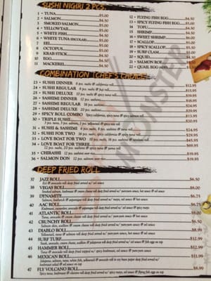 Menu photo 3 Sushi Monster West Valley City, UT