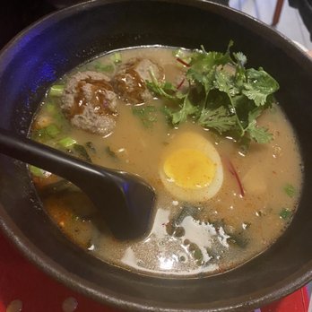 Kameya Ramen & Sushi - Ramen Bulgogi Beef Meatball Ramen - Ramen Near Me - Chicago, Illinois