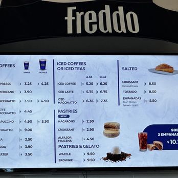 Freddo - Menu - other items - Gelato Near Me - Hollywood, Florida