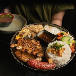 Broken Rice Plate
