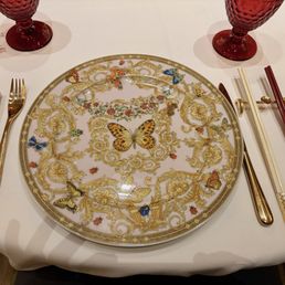 Versace plate.