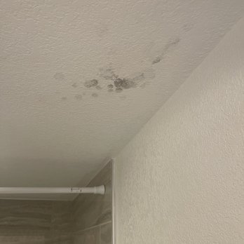 Hawks Cay Resort - Water damage and mold spots on ceilings - Resorts Near Me - Duck Key, Florida