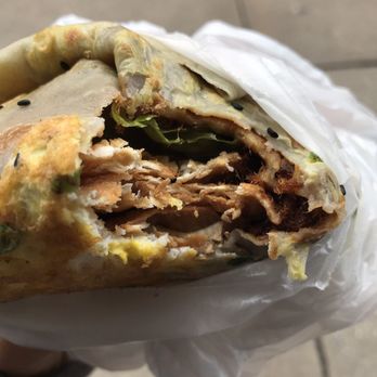 Joe's Steam Rice Roll - Crepe with pork floss - Dim Sum Near Me - Flushing, New York