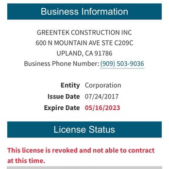 GreenTek Construction - General Contractors Near Me - Ontario, California