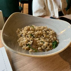 The Dickens Inn - Truffle Mushroom Pearl Barley Risotto