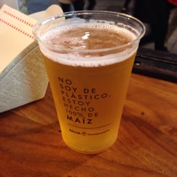 Cerveza moritz en bacoa.