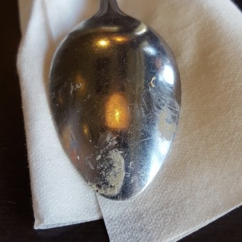 Ruby Tuesday Moanalua - Crusty spoon for my wife's coffee. - American Near Me - Honolulu, Hawaii Ruby Tuesday Moanalua - Crusty spoon for my wife's coffee. - American Near Me - Honolulu, Hawaii