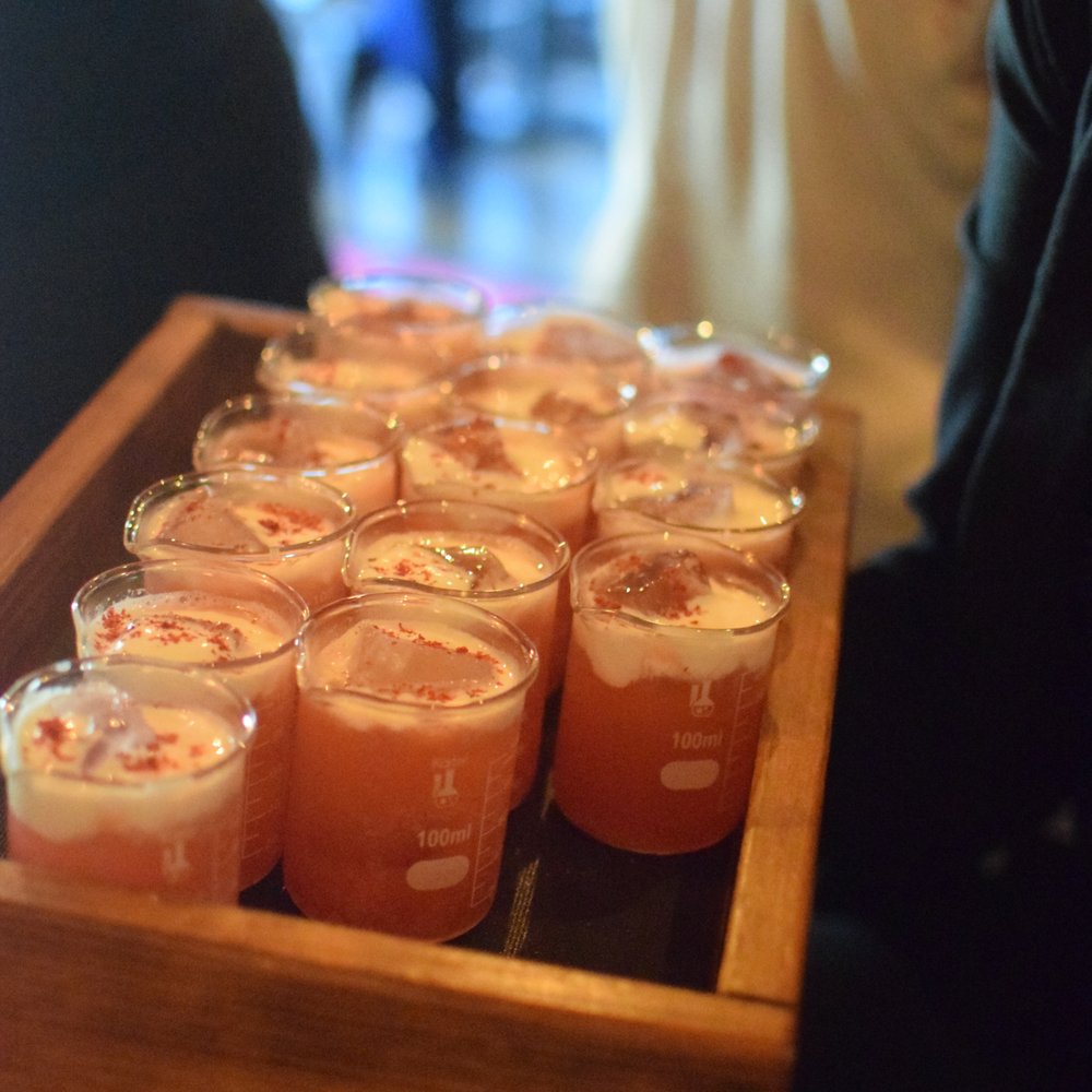 Lazy Bear - rhubarb drink with yogurt on top! - New American Near Me - San Francisco, California Lazy Bear - rhubarb drink with yogurt on top! - New American Near Me - San Francisco, California