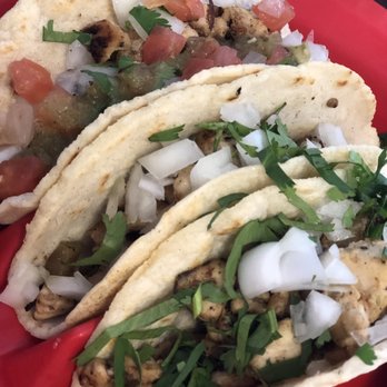 La Promesa - Three tacos - Salvadoran Near Me - Sterling, Virginia