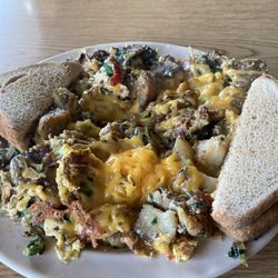 Wolfe's Kountry Kottage - Vegetarian scramble