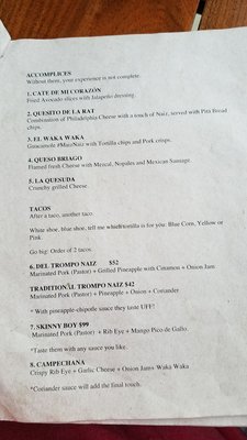 Menu photo 6 El Socio Naiz Cancún, ROO Menu photo 6 El Socio Naiz Cancún, ROO