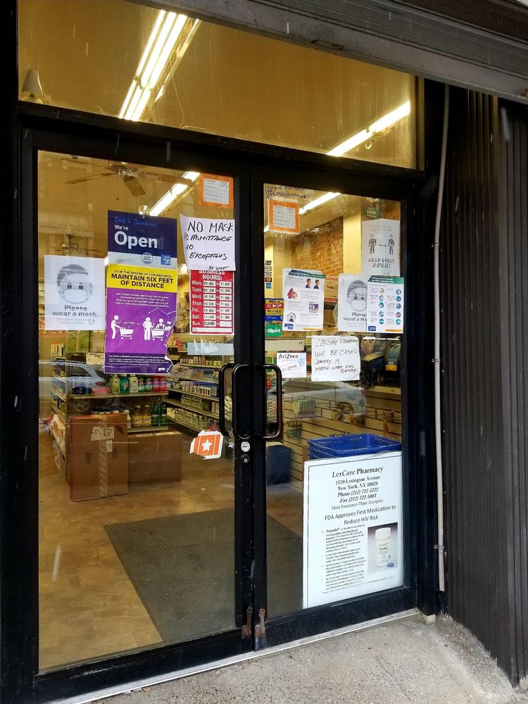 LEX CARE PHARMACY Updated September 2024 1570 Lexington Ave, New