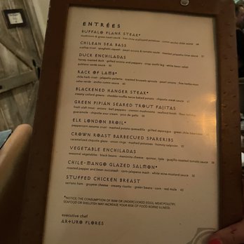 Chimayo - Menu pg 2 - New American Near Me - Park City, Utah Chimayo - Menu pg 2 - New American Near Me - Park City, Utah