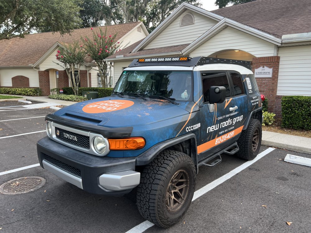 Slide of New Roofs Group