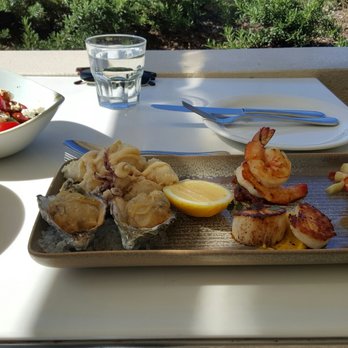 Season Restaurant - Entree, Seafood Antipasto and Side ,Heirloom tomato, goats fetta, basil, balsamic. - Restaurants Near Me - Noosa Heads, QLD Season Restaurant - Entree, Seafood Antipasto and Side ,Heirloom tomato, goats fetta, basil, balsamic. - Restaurants Near Me - Noosa Heads, QLD