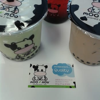 Moo Moo - Moo Moo business card... cute cow! - Coffee & Tea Near Me - Elk Grove, California