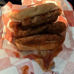 Pork tenderloin with hot sauce