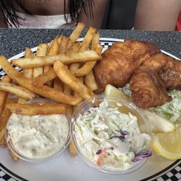 Fish and chips Fish and chips