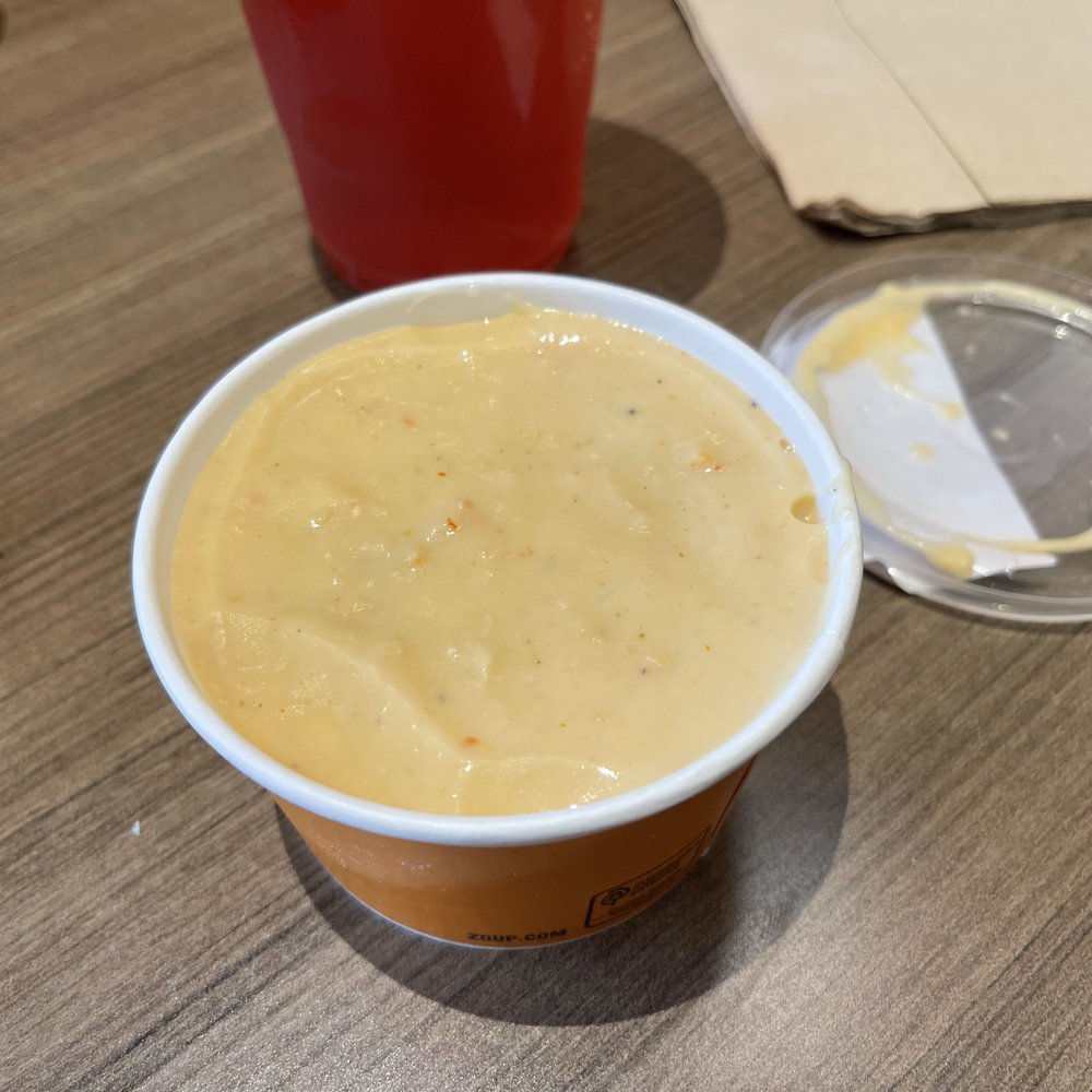 Zoup! Eatery - Lobster bisque is amazing! All soups are fresh and have fantastic flavor - Salad Near Me - Newark, Delaware Zoup! Eatery - Lobster bisque is amazing! All soups are fresh and have fantastic flavor - Salad Near Me - Newark, Delaware