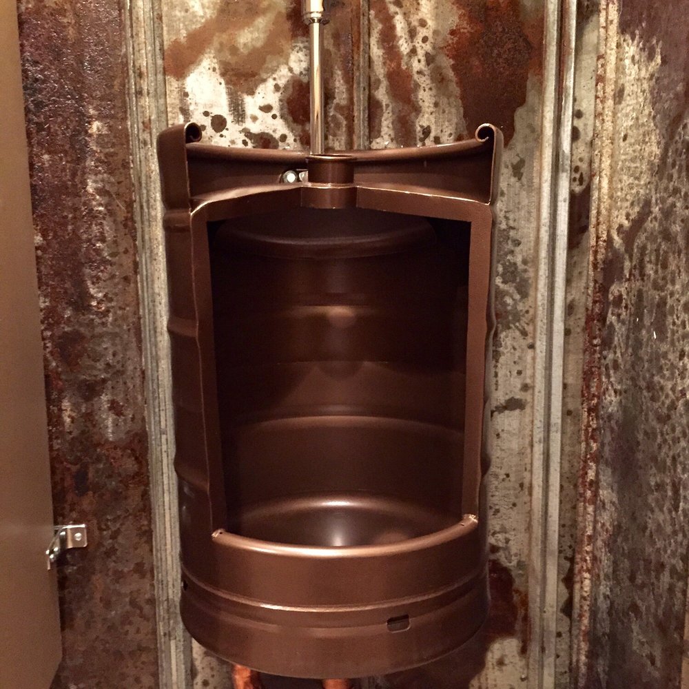 Copperpoint Brewing Co - Keg urinal. Every guy needs one. So cool. - Beer Gardens Near Me - Boynton Beach, Florida Copperpoint Brewing Co - Keg urinal. Every guy needs one. So cool. - Beer Gardens Near Me - Boynton Beach, Florida