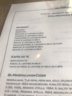 Menu photo 3 Kullebunden spiseri Oppegård, 02