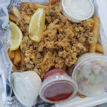 DJ's Clam Shack - Oyster strips (Dec 2017) - Seafood Near Me - Key West, Florida