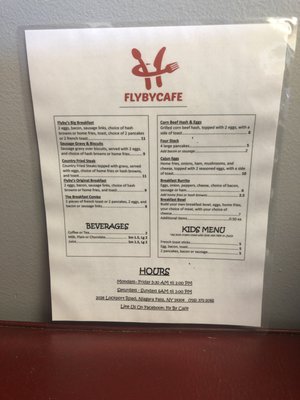 Menu photo 5 Fly By Cafe Niagara Falls, NY Menu photo 5 Fly By Cafe Niagara Falls, NY