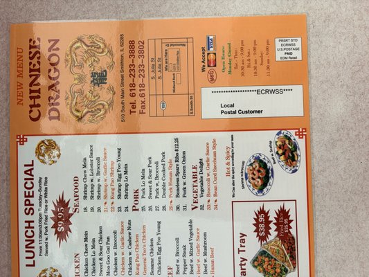 Menu photo 6 Chinese Dragon Smithton, IL