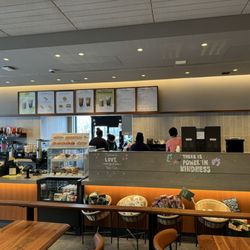 Starbucks - The wonderful servers taking good care of us.
