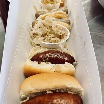 Target Field - Kramarczuk's sausage flight - Stadiums & Arenas Near Me - Minneapolis, Minnesota