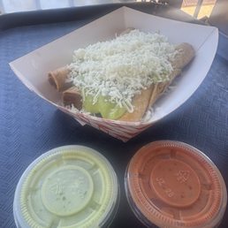 Rolled potato tacos Rolled potato tacos