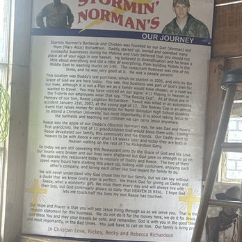 Stormin' Norman's Barbecue & Chicken - Barbeque Near Me - Kenly, North Carolina Stormin' Norman's Barbecue & Chicken - Barbeque Near Me - Kenly, North Carolina