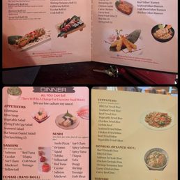 All You Can Eat (AYCE) Menu