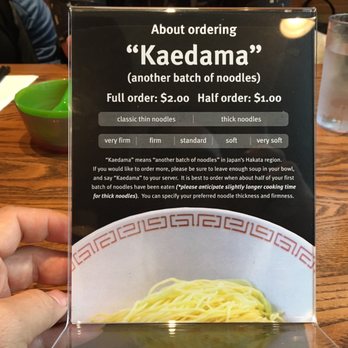 Ramen Danbo - A full bowl of extra noodles for only $2?! DONE. - Ramen Near Me - Seattle, Washington