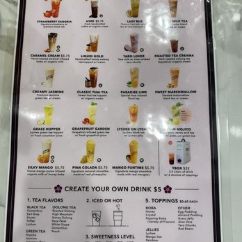 Teaspoon - Drinks Menu ~ Ig plug: @thedavisfoodie - Bubble Tea Near Me - Davis, California