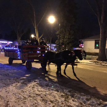 Candy Cane Lane - Horse drawn carriage ride - Local Flavor Near Me - Edmonton, Alberta Candy Cane Lane - Horse drawn carriage ride - Local Flavor Near Me - Edmonton, Alberta