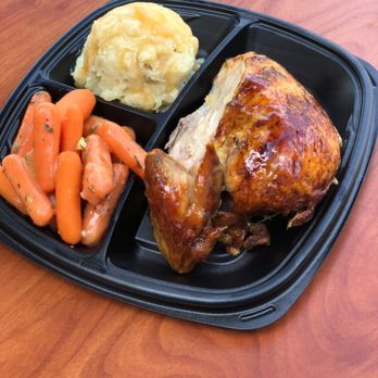 Poulet - Quarter Rotisserie Chicken breast platter - Ice Cream & Frozen Yogurt Near Me - Lutherville, Maryland Poulet - Quarter Rotisserie Chicken breast platter - Ice Cream & Frozen Yogurt Near Me - Lutherville, Maryland