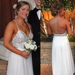 The Tanning Zone - One of our Norvell Airbrush Clients at Prom!