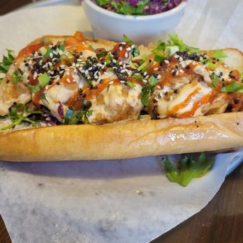 Bites and Pints Gastro Pub - Shrimp poboy - Gastropubs Near Me - Greensboro, North Carolina Bites and Pints Gastro Pub - Shrimp poboy - Gastropubs Near Me - Greensboro, North Carolina