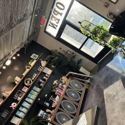Inside restaurant