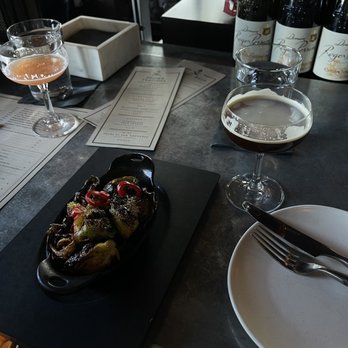 6Smith - Roasted Brussels Sprouts Coffee For Your Head Paper Plane - Seafood Near Me - Wayzata, Minnesota