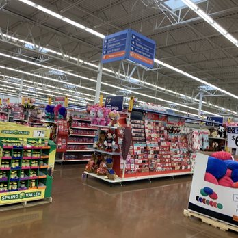 Walmart Supercenter - Inside during pre Valentines - Grocery Near Me - Van Wert, Ohio