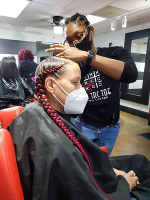 Tic Tac Toe Hair Lounge 6805 Main St Ste 160 The Colony Tx Hair Salons Mapquest