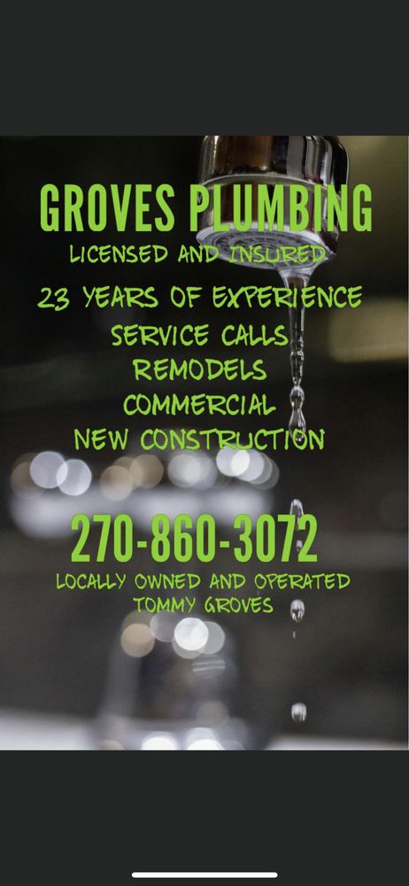 Slide of Groves Plumbing