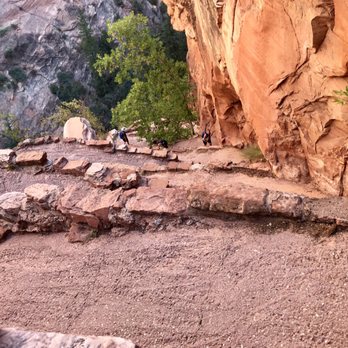 Angel's Landing - Hella switchbacks - Can you see the people down there?! - Hiking Near Me - Springdale, Utah
