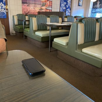 Nagame Japanese Restaurant - Very retro diner feel with Japanese decor everywhere - Japanese Near Me - Merced, California Nagame Japanese Restaurant - Very retro diner feel with Japanese decor everywhere - Japanese Near Me - Merced, California