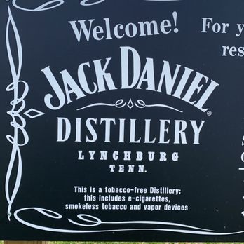The Jack Daniel Distillery - Welcome sign - Distilleries Near Me - Lynchburg, Tennessee The Jack Daniel Distillery - Welcome sign - Distilleries Near Me - Lynchburg, Tennessee