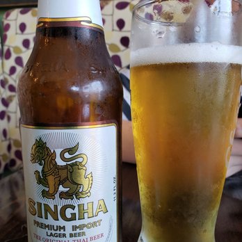 Thong Thai Restaurant - Sinha Beer - Thai Near Me - Westerly, Rhode Island